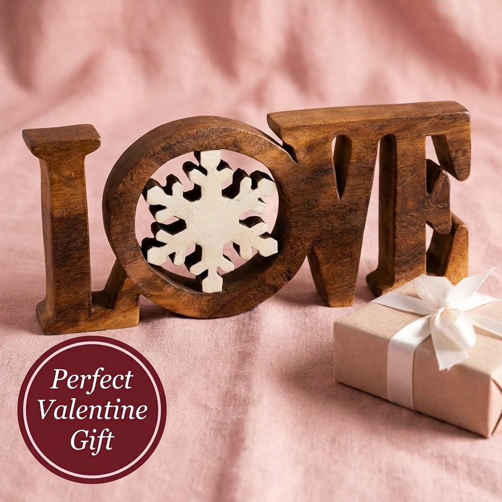 Wooden Love Sign – Endless Love, Acacia Wood