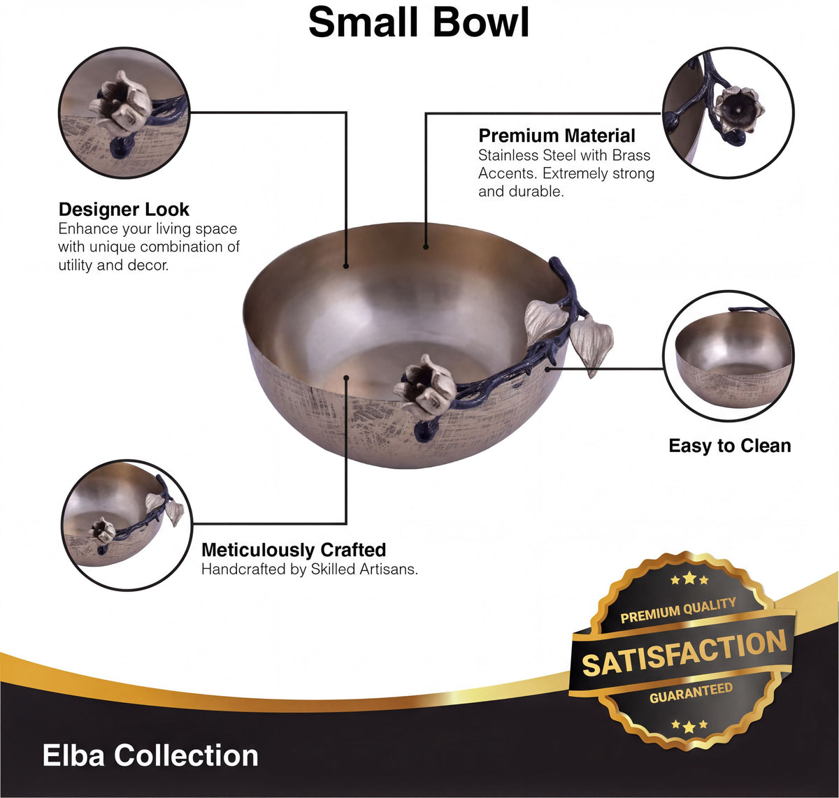 Small deep serving bowl by 827SELBA, ideal for kitchen décor and serving dishes, with a sleek, modern design.