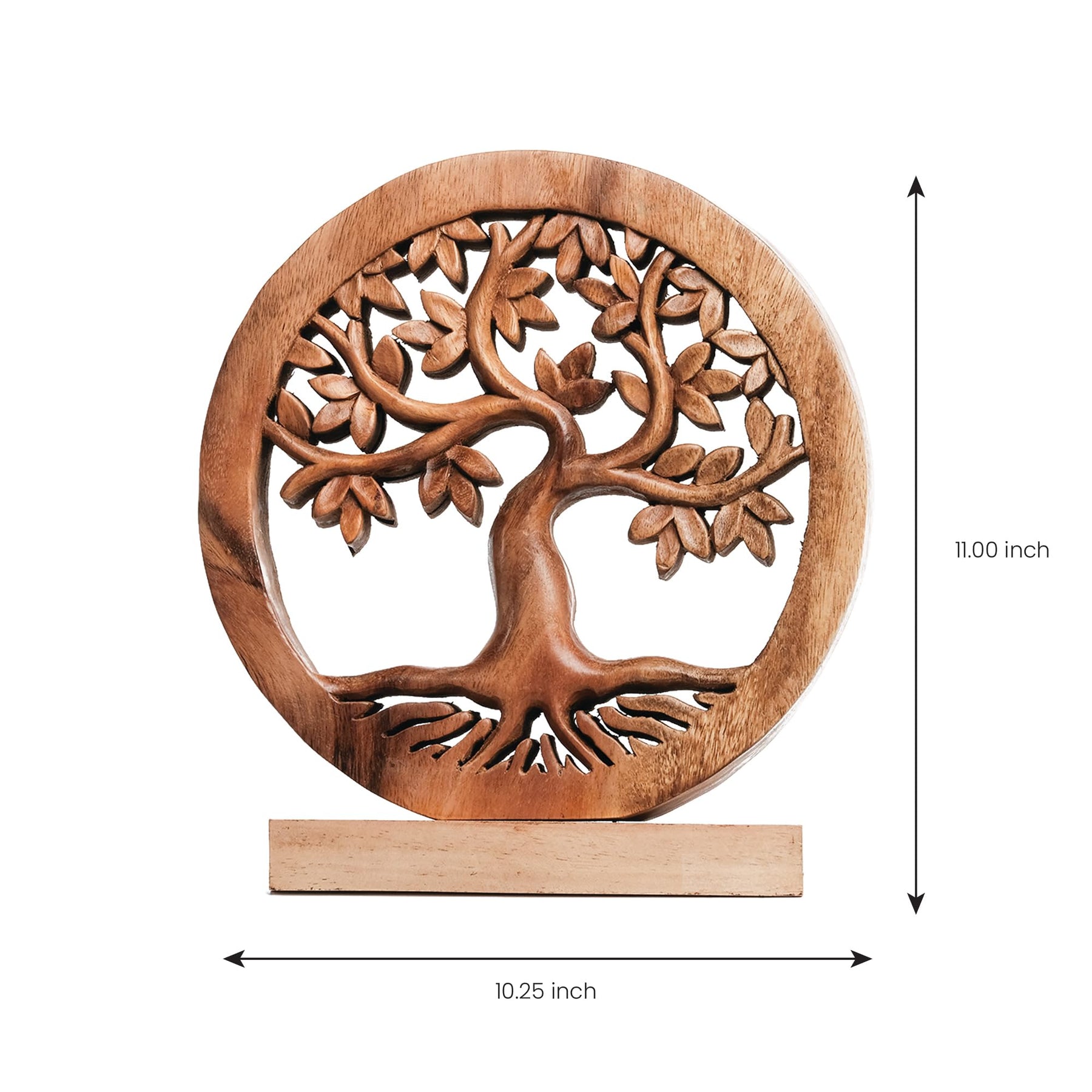 Libarid Tree of Life Wooden Sculpture - Medium