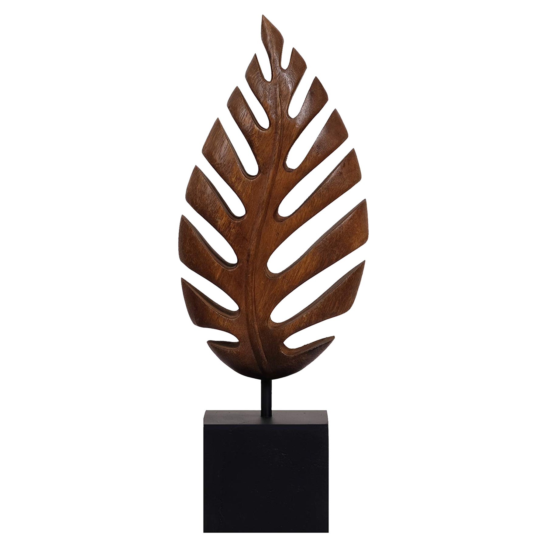 Leaf Handmade Wooden Sculpture