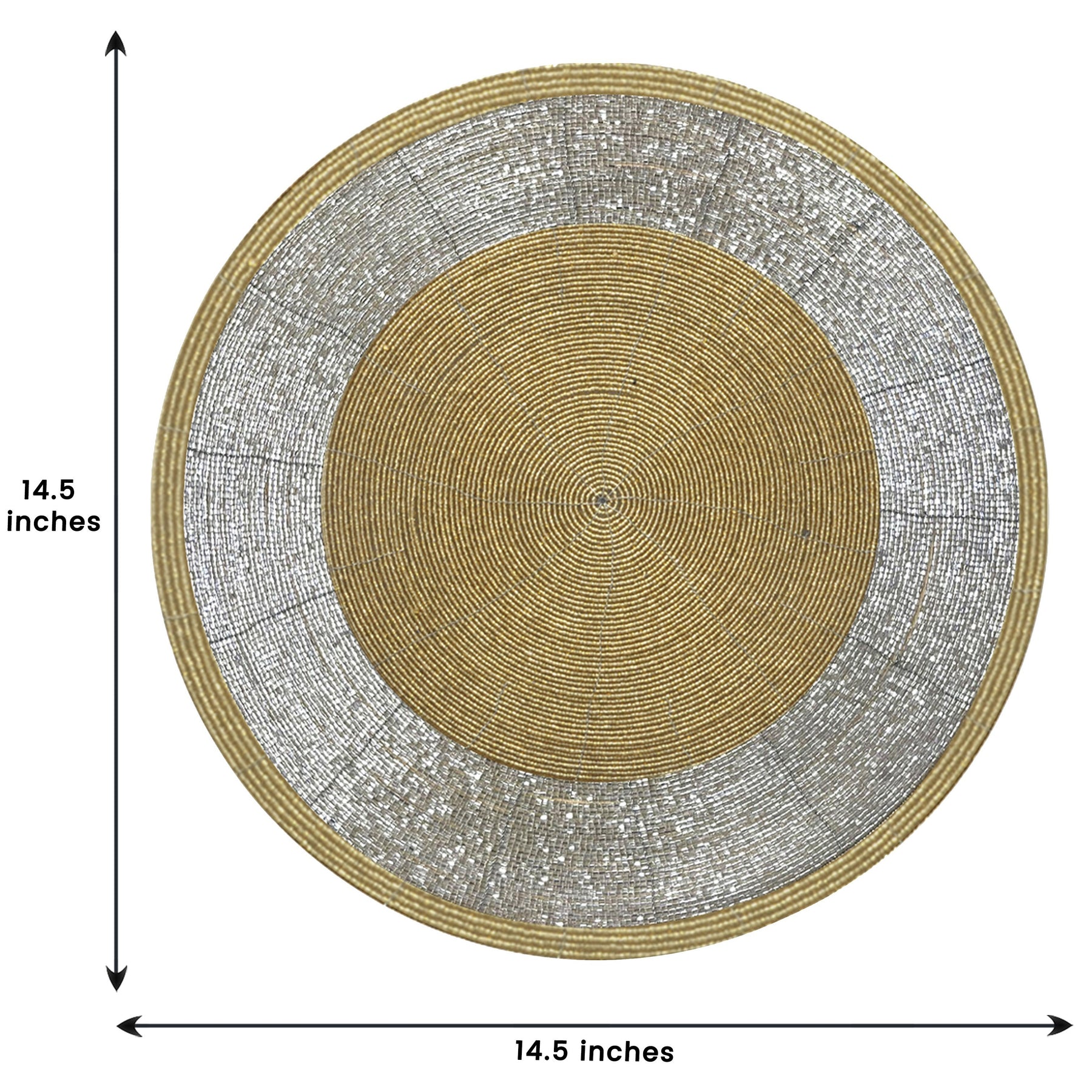 The Odhran Beaded Placemats - Set of 4