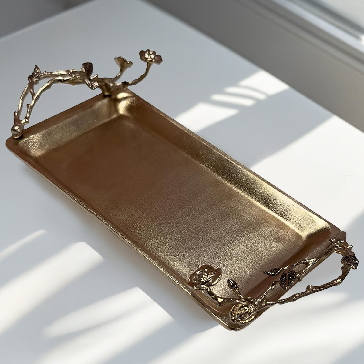 Vintage Rose – Artistic Decorative Home Accessory Handmade Bathroom Vanity Tray