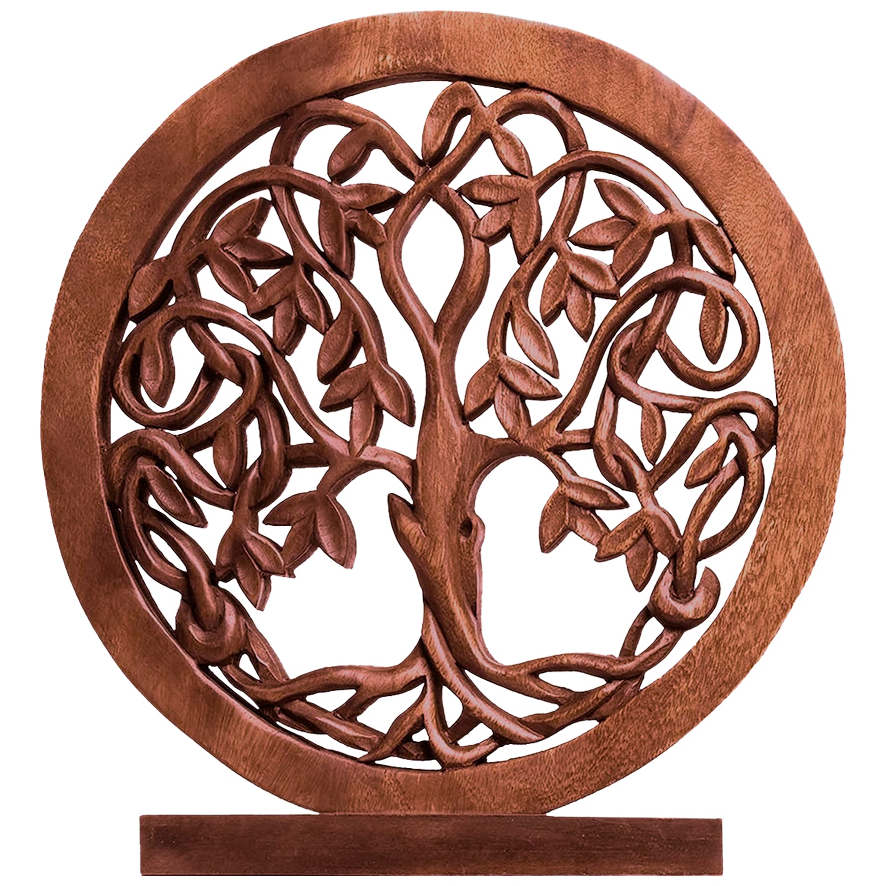 Travilah Tree of Life Wooden Sculpture - Large