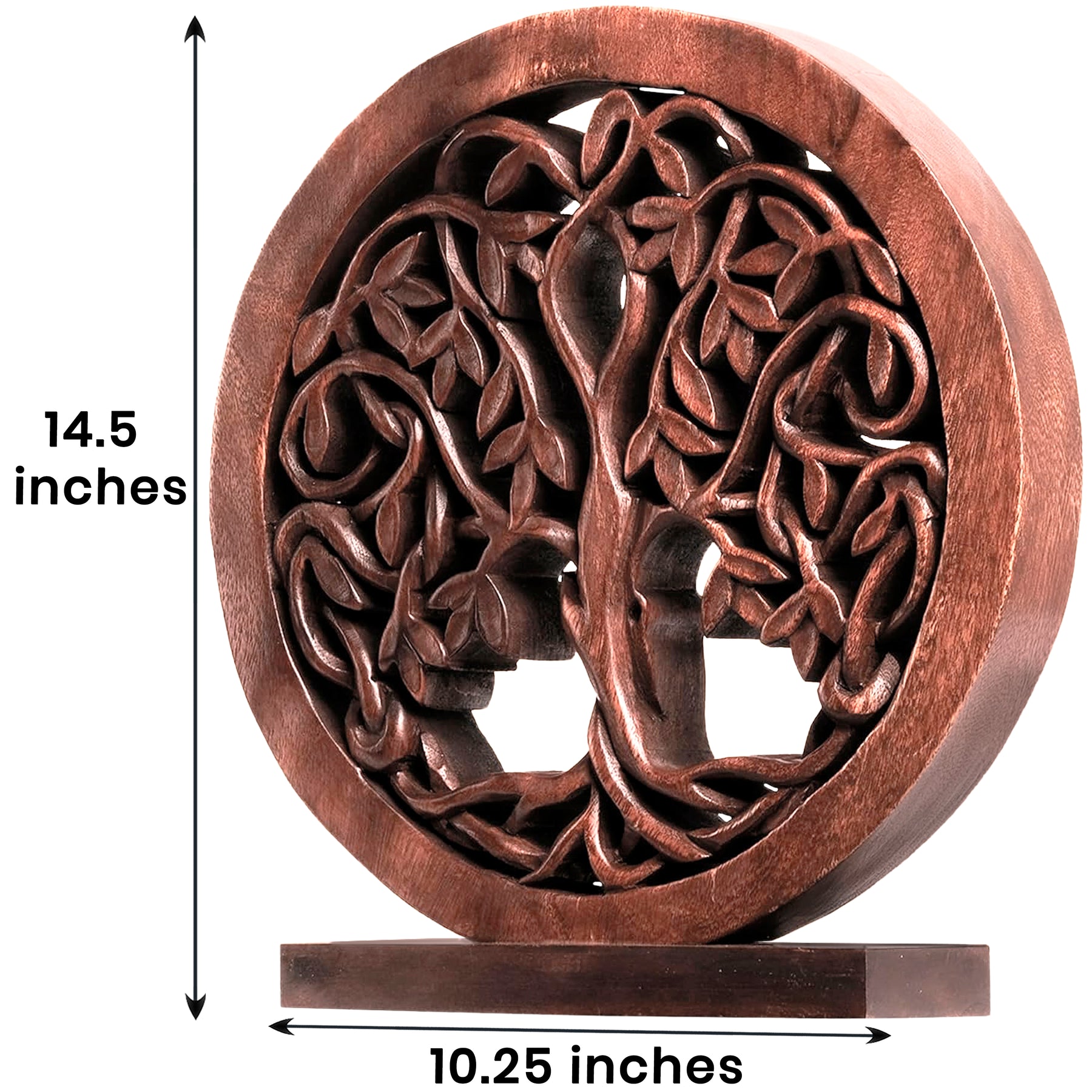 Travilah Tree of Life Wooden Sculpture - Large