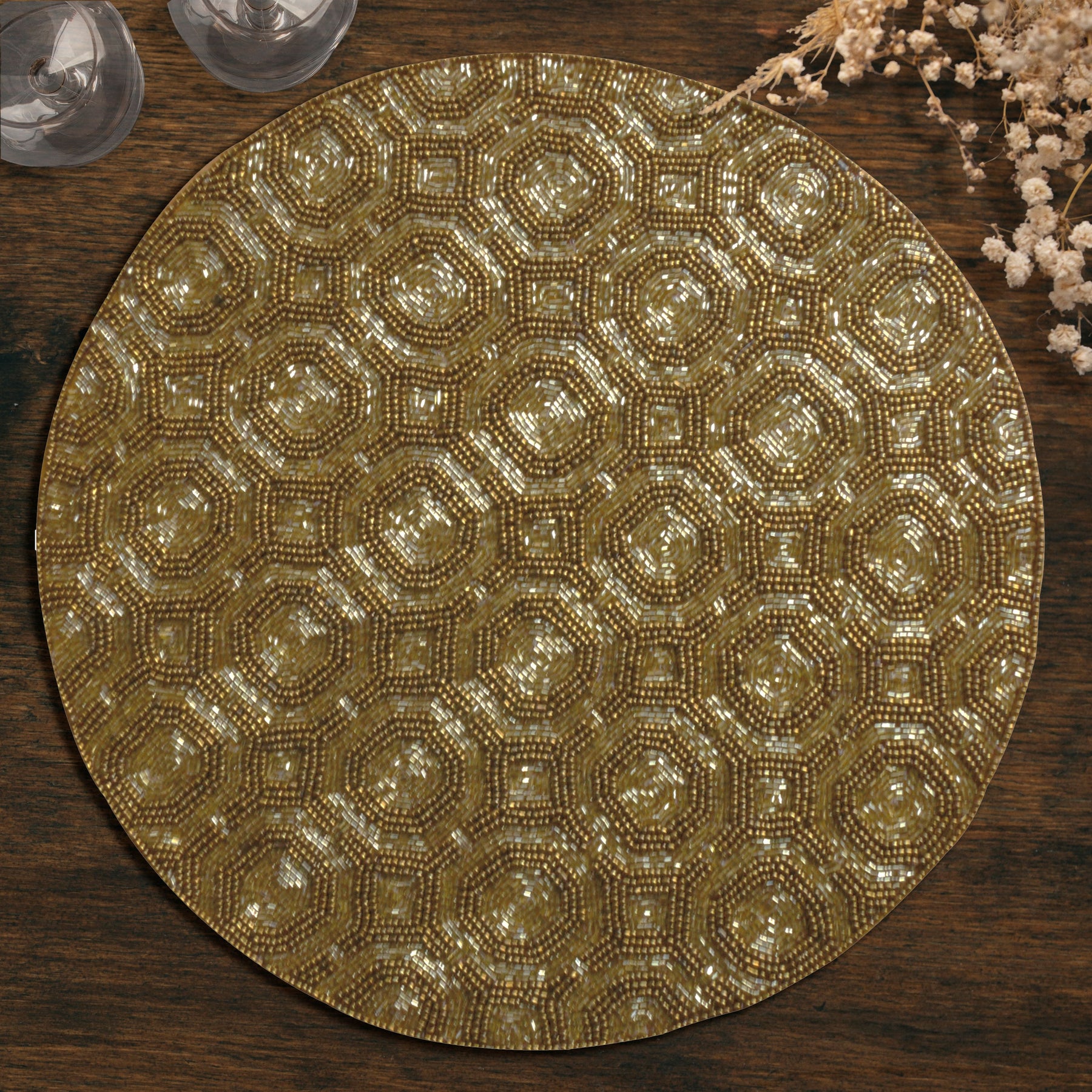 The Darvin Beaded Placemats