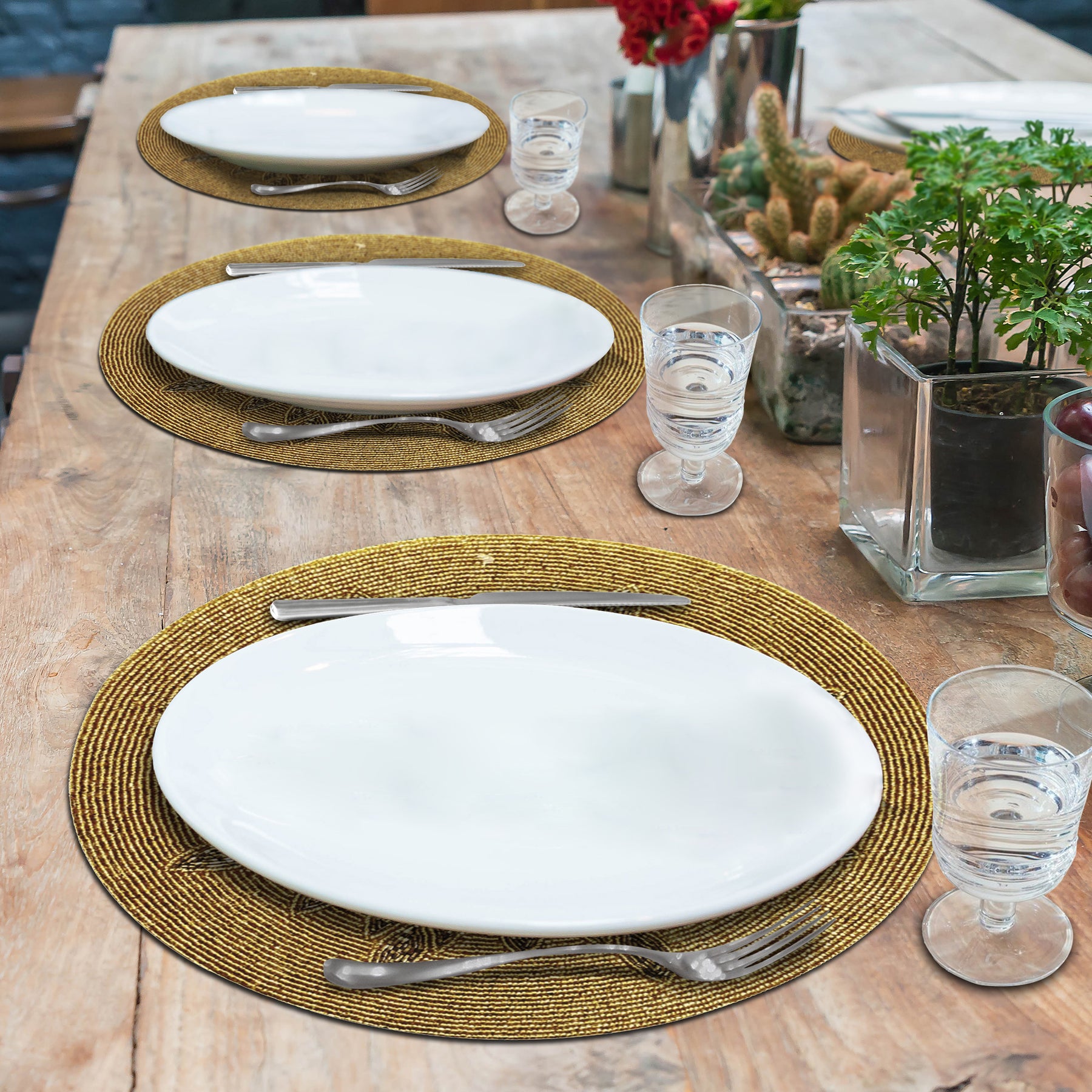 The Taraji Beaded Placemats