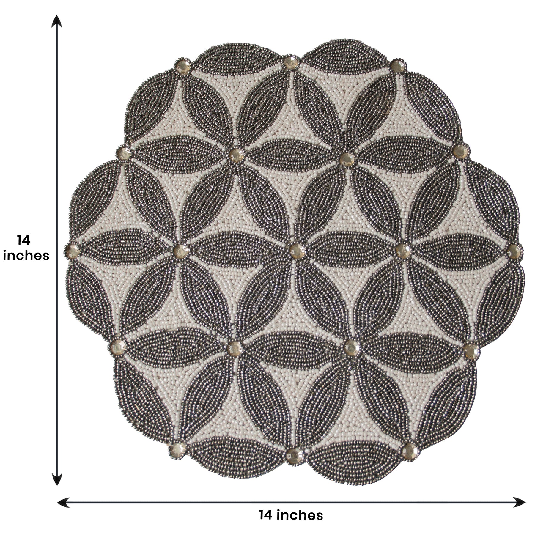 The Naughton Beaded Placemats