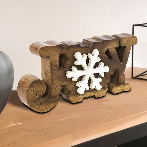 Joy Handmade Wooden Sculpture