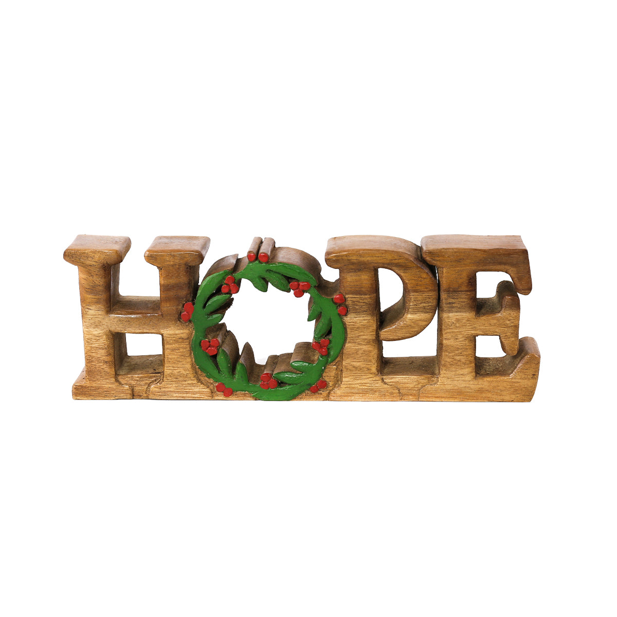 Hope Handmade Wooden Sculpture
