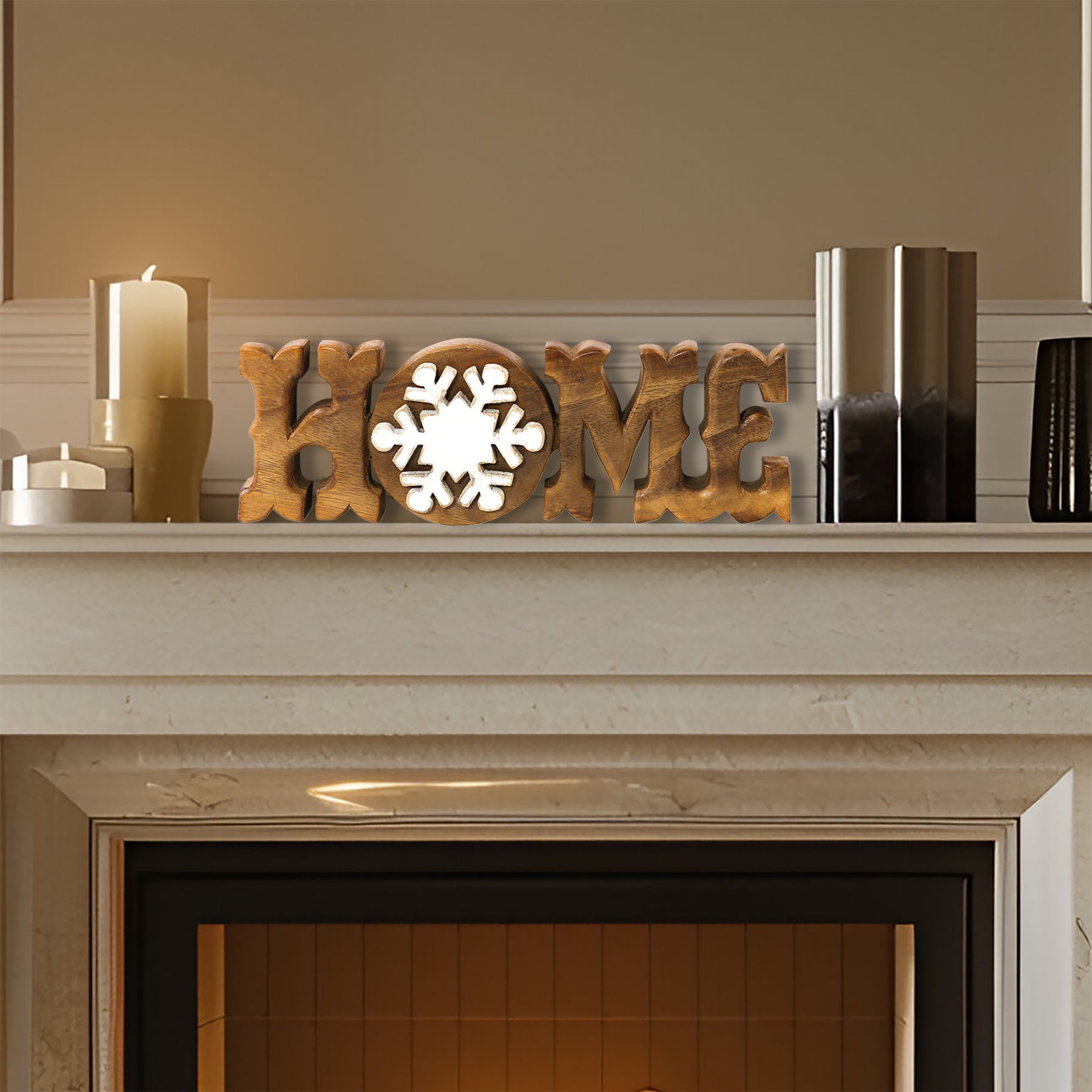Home Handmade Wooden Sculpture