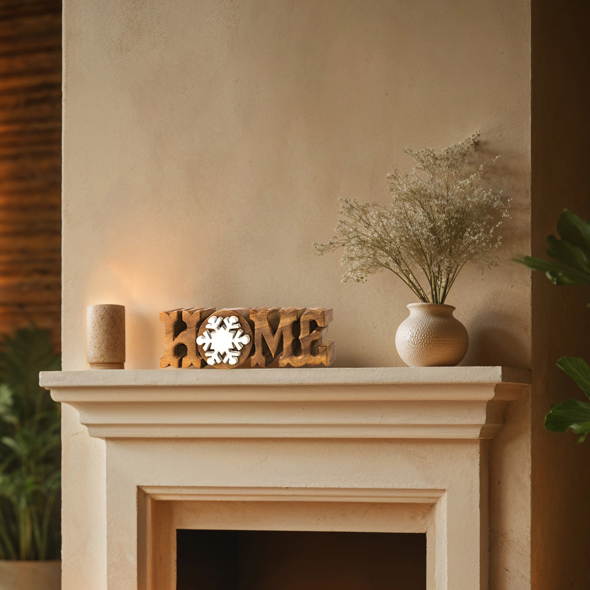 Home Handmade Wooden Sculpture