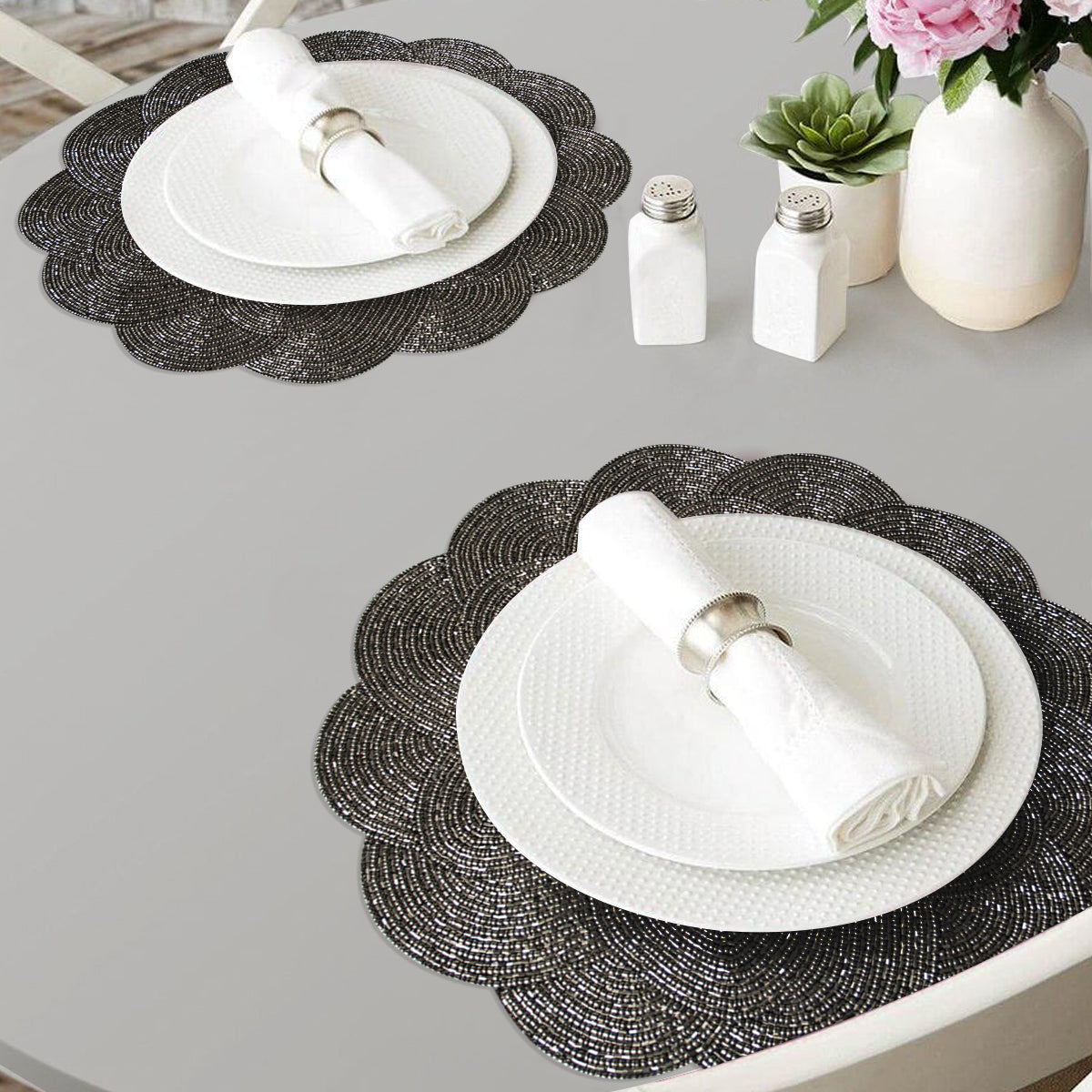 The Jovie Beaded Placemats