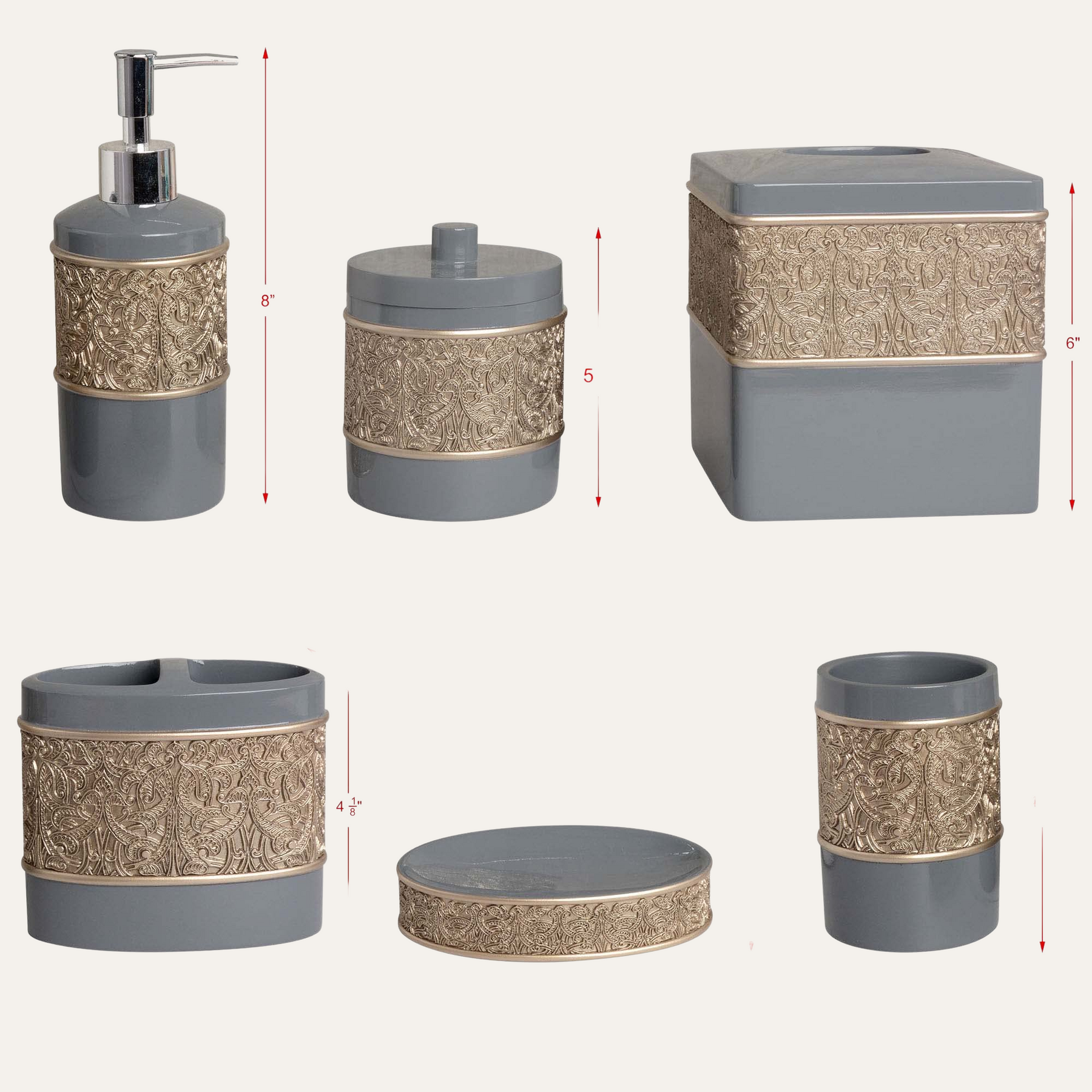 The Fionola Collection - Set of 6 - Decozen