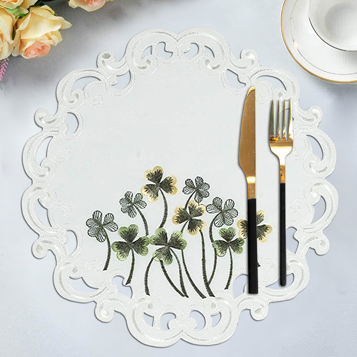 Ivory Table Runner - Clem Collection - Decozen