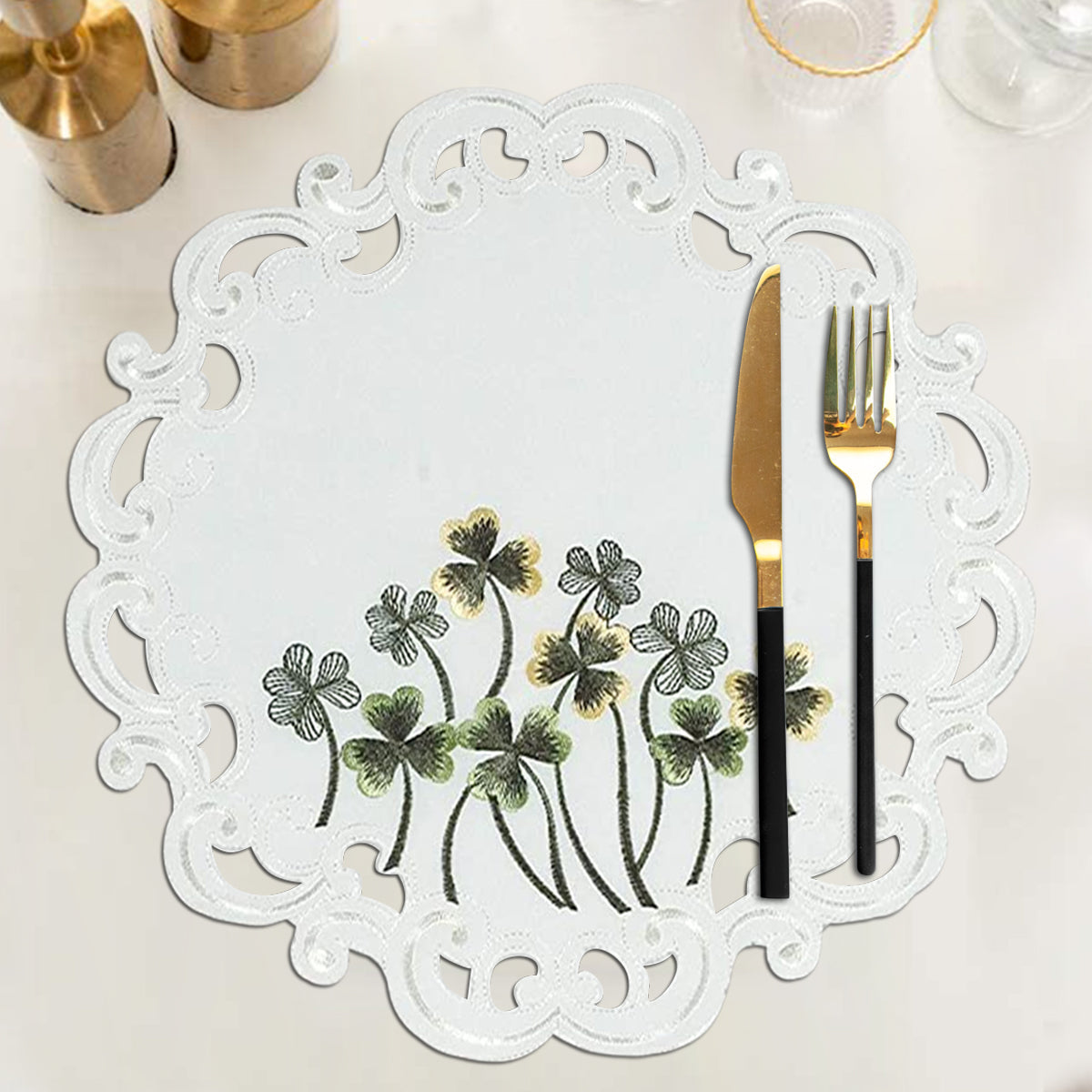 Ivory Table Runner - Clem Collection - Decozen