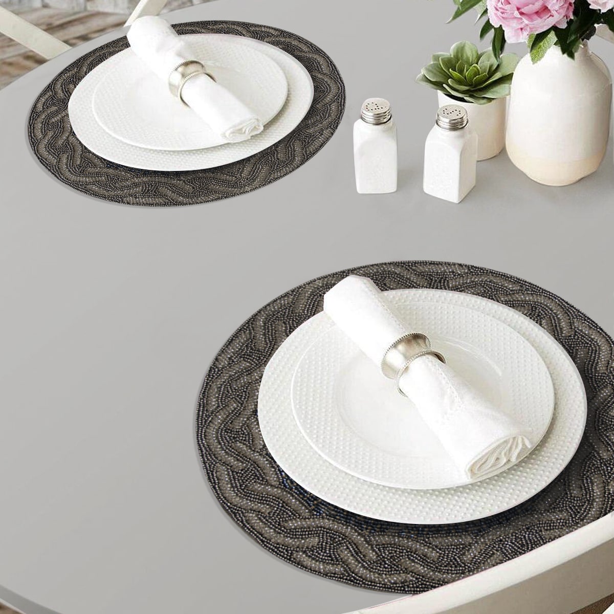 The Alvah Beaded Placemats