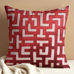 Red Throw Pillow Covers - 20 x 20 inches - Decozen