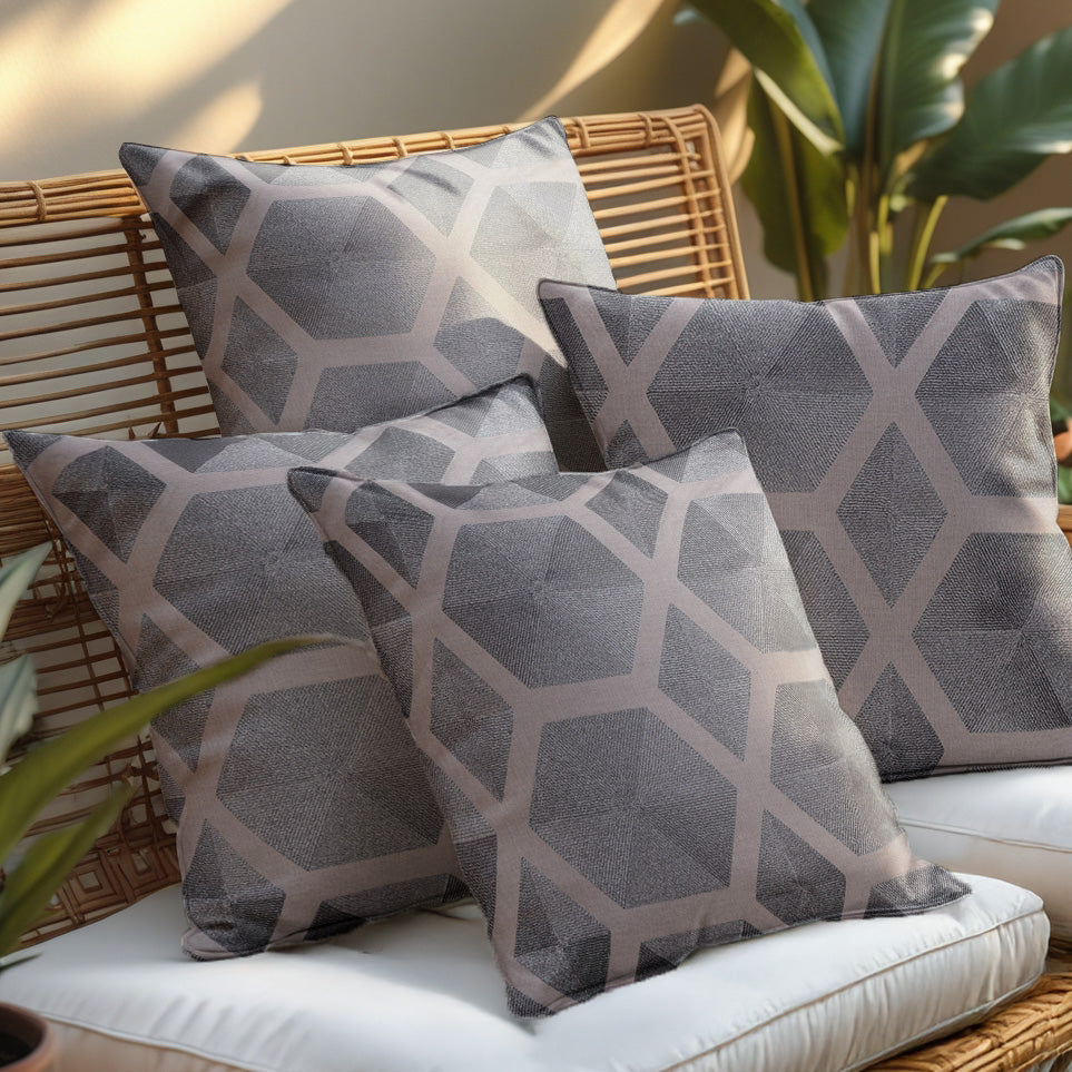 Brown Throw Pillow Covers - 20 x 20 inches