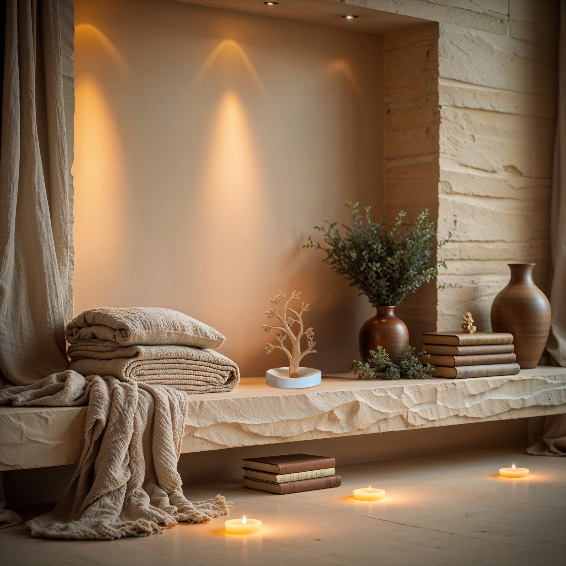 Timber Grace – Solid Wood Jewelry Tree, Handmade Decorative Organizer Stand - Decozen