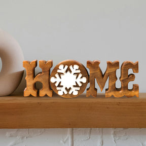Home Handmade Wooden Sculpture