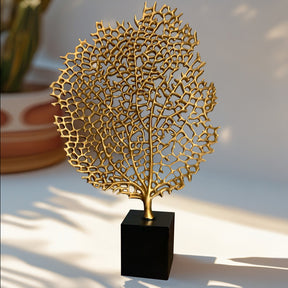 Lucky Coral Modern Decor Sculpture