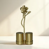 Salt Pepper with Rosemary Accents