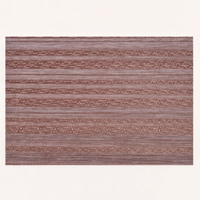 Set of four PVC placemats for dining table by 81810, featuring durable, decorative design for protecting and enhancing your table.