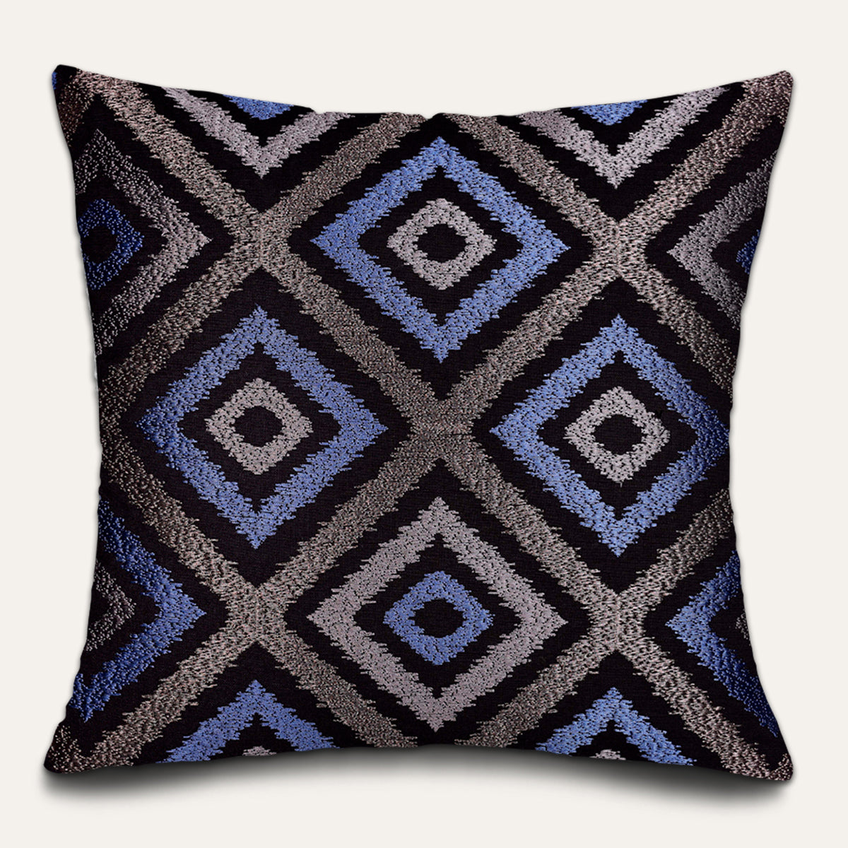 Blue Gray Throw Pillow Covers - 20 x 20 inches - Decozen