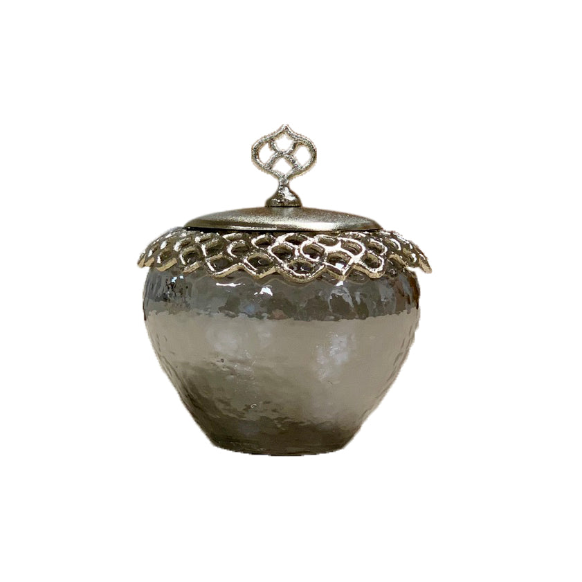 The Arabesque Collection - Cotton Ball Container - Decozen 