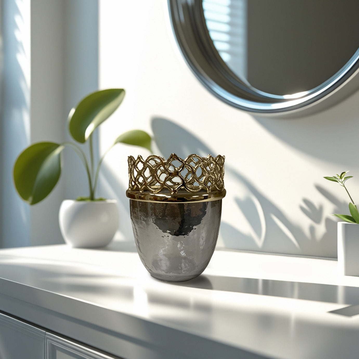 Grace Essence – Elegant Bathroom Tumblers Handmade Modern Decorative Accessories - Decozen