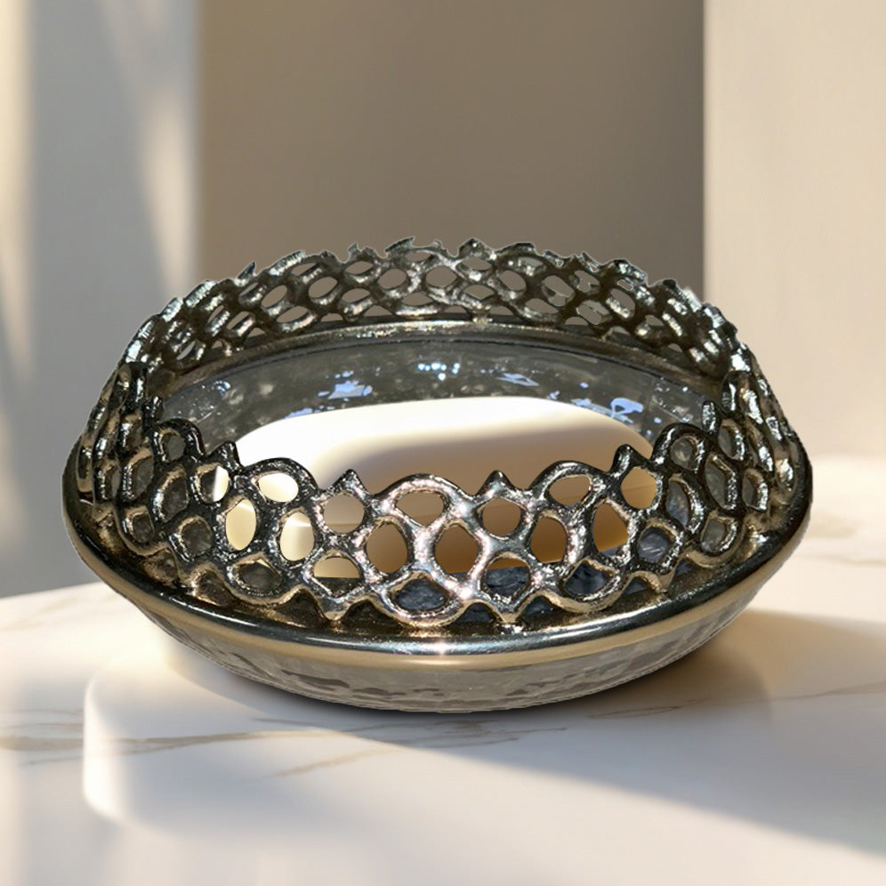 Elegant Haven – Modern Decorative Counter Accessory Handmade Bathroom Soap Dish - Decozen