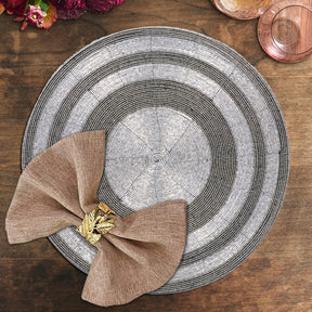 The Steffey Beaded Placemats - Set of 4