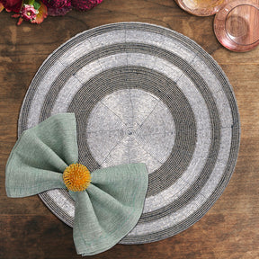 The Steffey Beaded Placemats - Set of 4