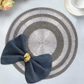 The Steffey Beaded Placemats - Set of 4