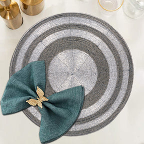 The Steffey Beaded Placemats - Set of 4