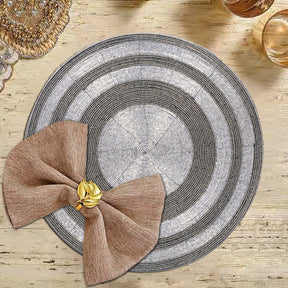 The Steffey Beaded Placemats - Set of 4