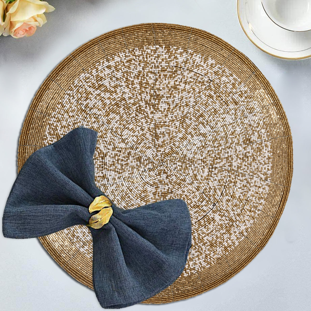 The Tatro Beaded Placemats