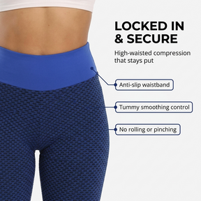 Yogazen Women's High-Waist Capri Leggings – Tummy-Control Yoga Pants