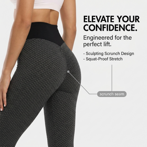 Yogazen Women's High-Waist Capri Leggings – Tummy-Control Yoga Pants