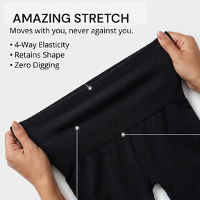 Yogazen Women's High-Waist Seamless Leggings – Ruched Butt Tummy-Control Tights