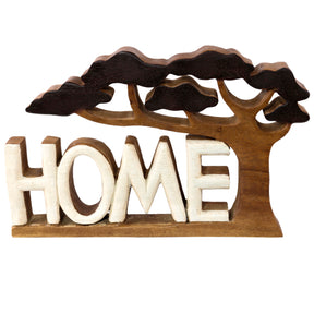 Home Handmade Wooden Sculpture
