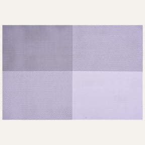 Notting Hill White Gray Placemats – Washable Heat Resistant