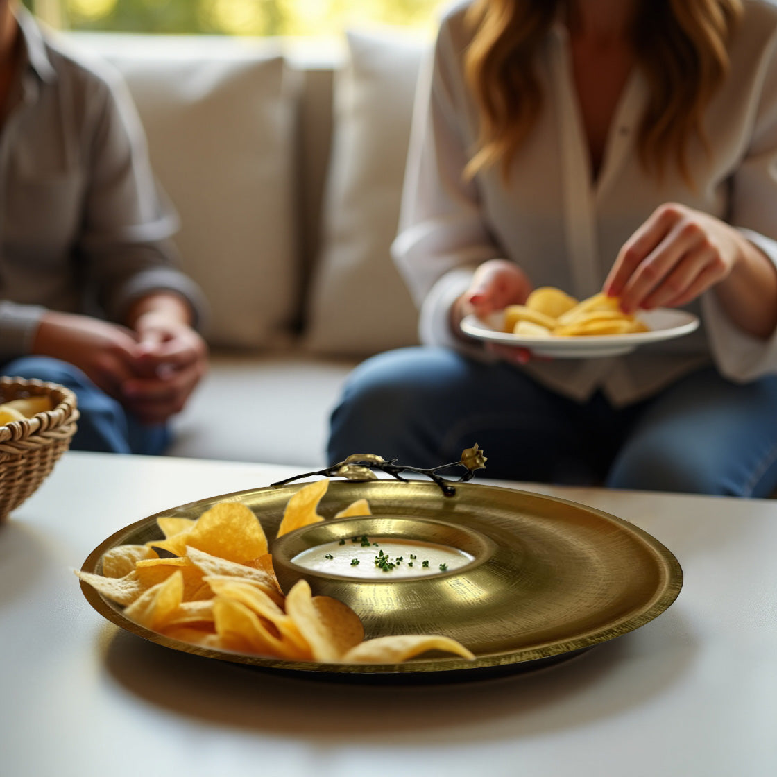 Chip and Dip Snack Platter - Decozen