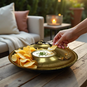 Chip and Dip Snack Platter - Decozen