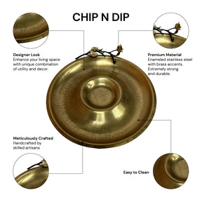 Chip and Dip Snack Platter - Decozen