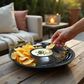 Chip and Dip Snack Platter - Decozen