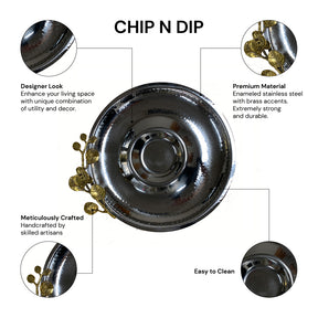Chip and Dip Snack Platter - Decozen