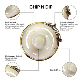 Chip and Dip Snack Platter - Decozen