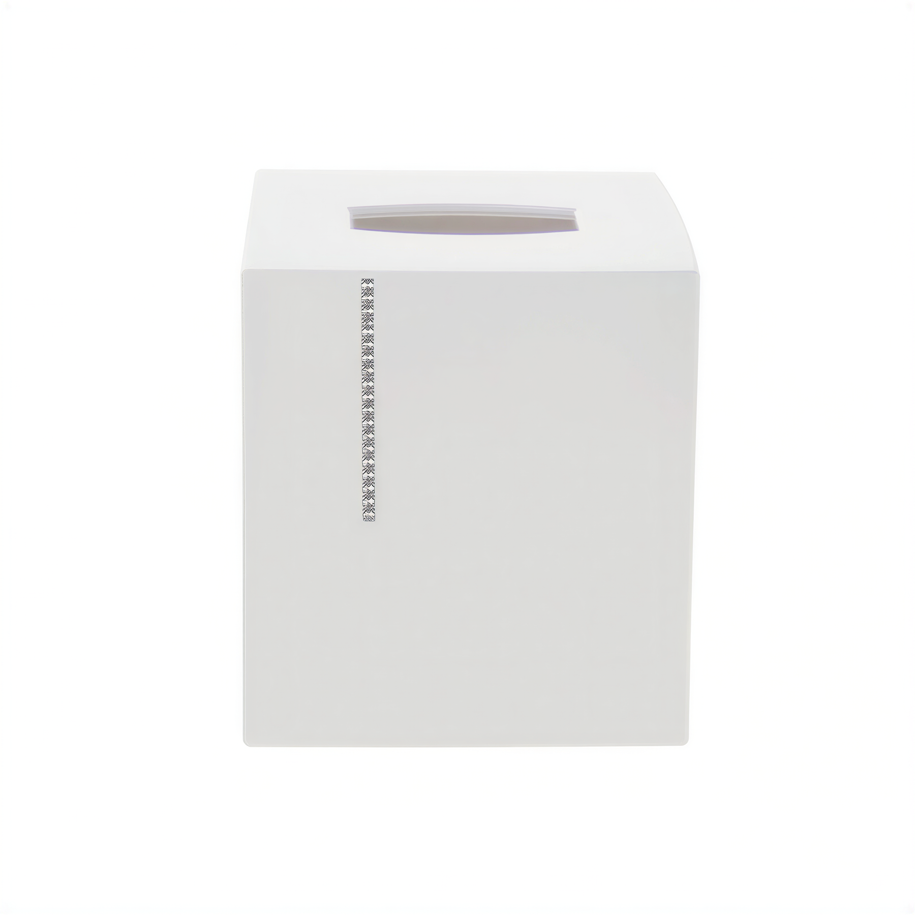 Crystal white bathroom accessories set of 4, including soap dispenser, toothbrush holder, tumbler, and tray, from B031CWH.