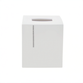 Crystal white bathroom accessories set of 4, including soap dispenser, toothbrush holder, tumbler, and tray, from B031CWH.
